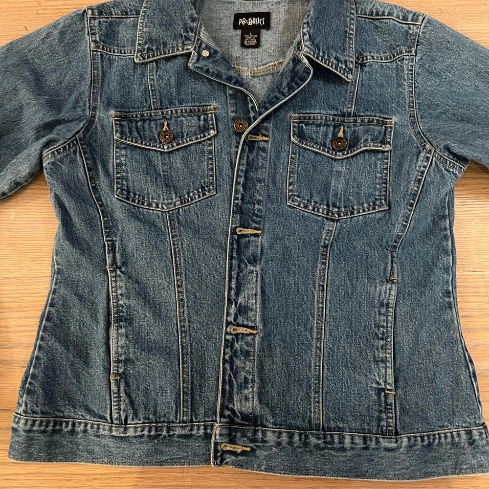Denim Jacket size L px basics Beautiful Denim - Picture 2 of 9
